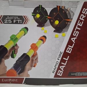Rapid Fire Ball Blasters/Gun Toy- Green and Orange Birthday-Christmas Gift